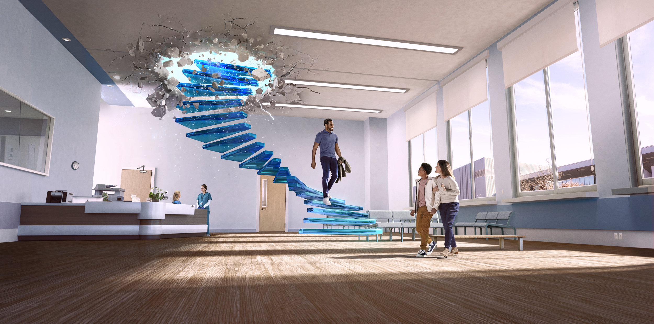 Stair, Medical office