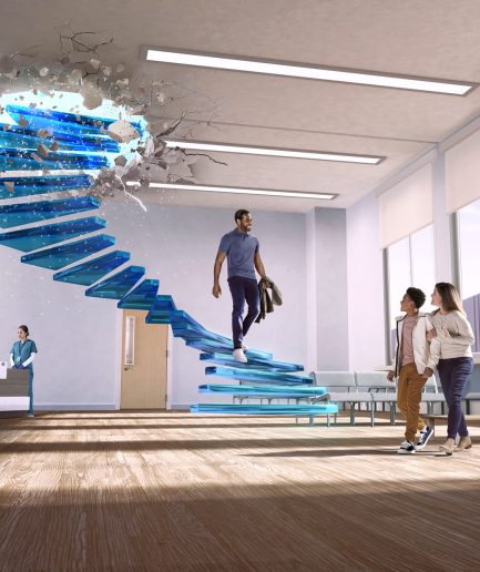 Stair, Medical office